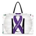 All Cancer Awareness Ribbons Print Utility Tote Bag