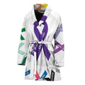 All Cancer Awareness Ribbons Print Women's Bathrobe