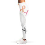 All Cancer Awareness Ribbons Print Women's Leggings