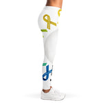 All Cancer Awareness Ribbons Print Women's Leggings