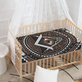 All Seeing Eye Symbol Print Baby Crib Sheet