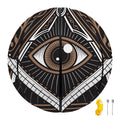All Seeing Eye Symbol Print Basketball