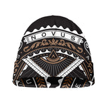 All Seeing Eye Symbol Print Beanie