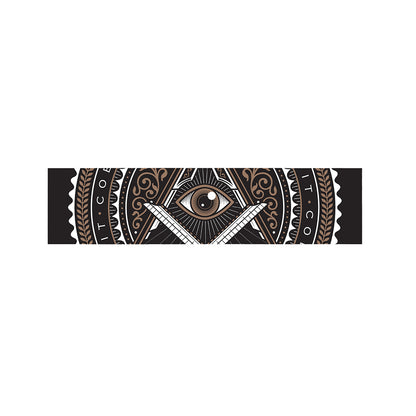 All Seeing Eye Symbol Print Bed Runner