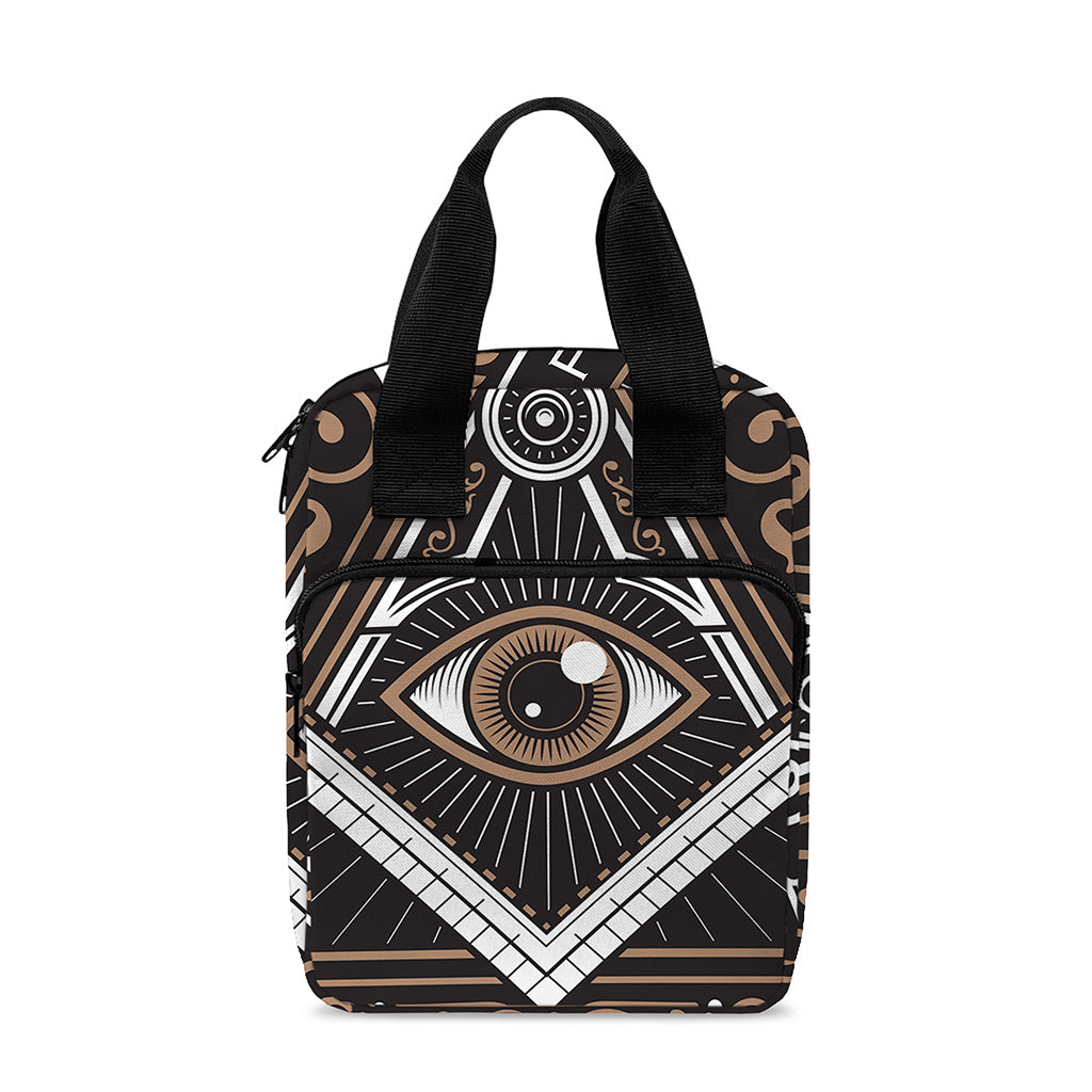 All Seeing Eye Symbol Print Bible Tote Bag