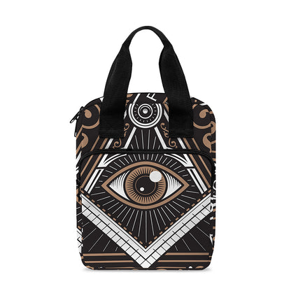 All Seeing Eye Symbol Print Bible Tote Bag