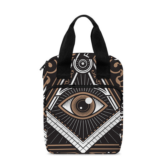 All Seeing Eye Symbol Print Bible Tote Bag