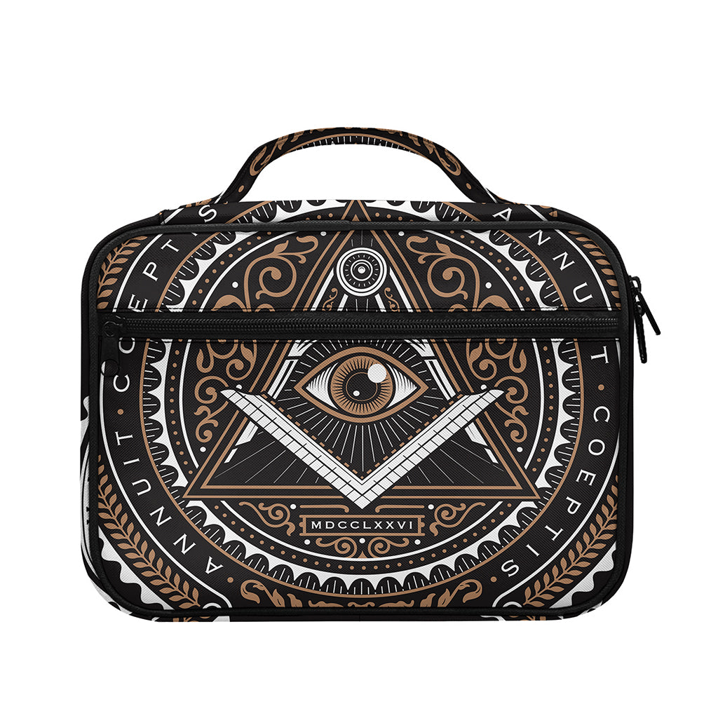 All Seeing Eye Symbol Print Briefcase Bible Bag