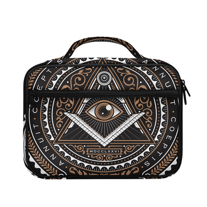 All Seeing Eye Symbol Print Briefcase Bible Bag