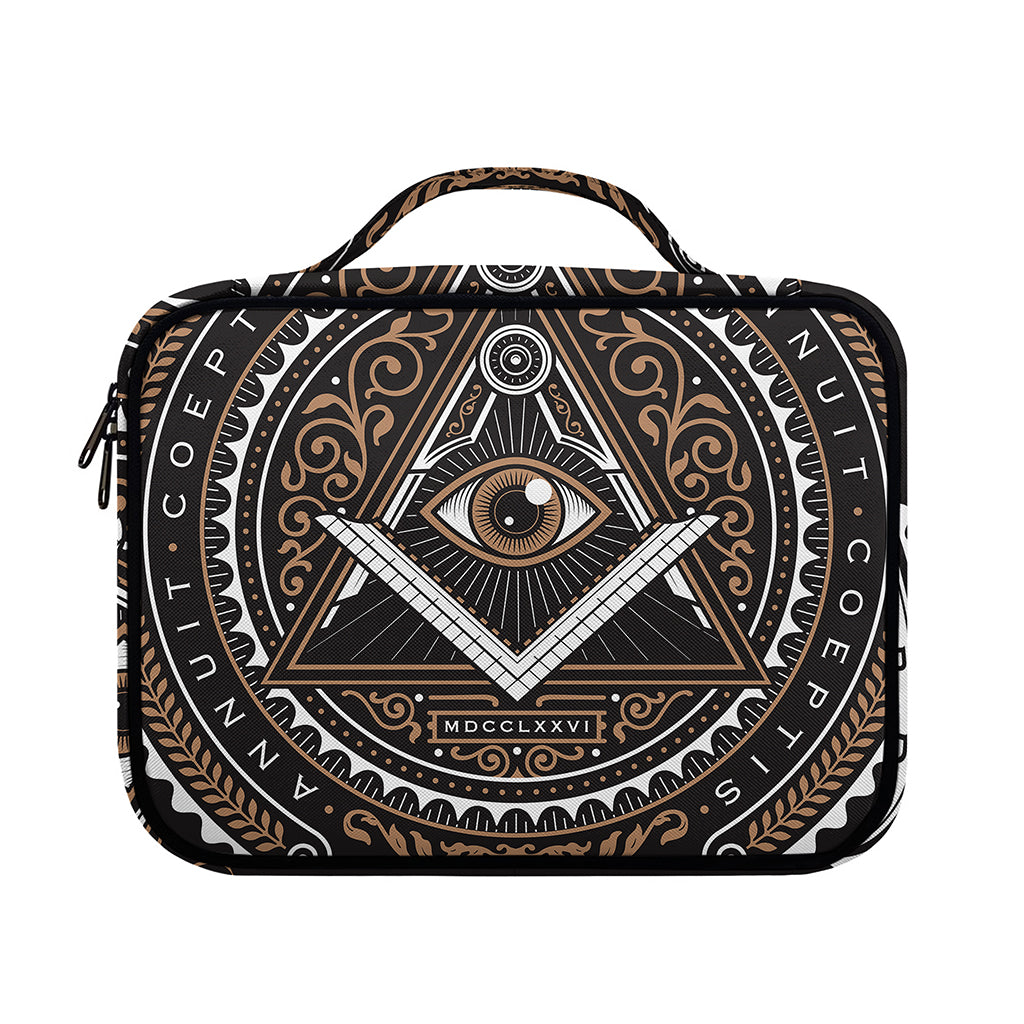 All Seeing Eye Symbol Print Briefcase Bible Bag