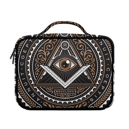 All Seeing Eye Symbol Print Briefcase Bible Bag