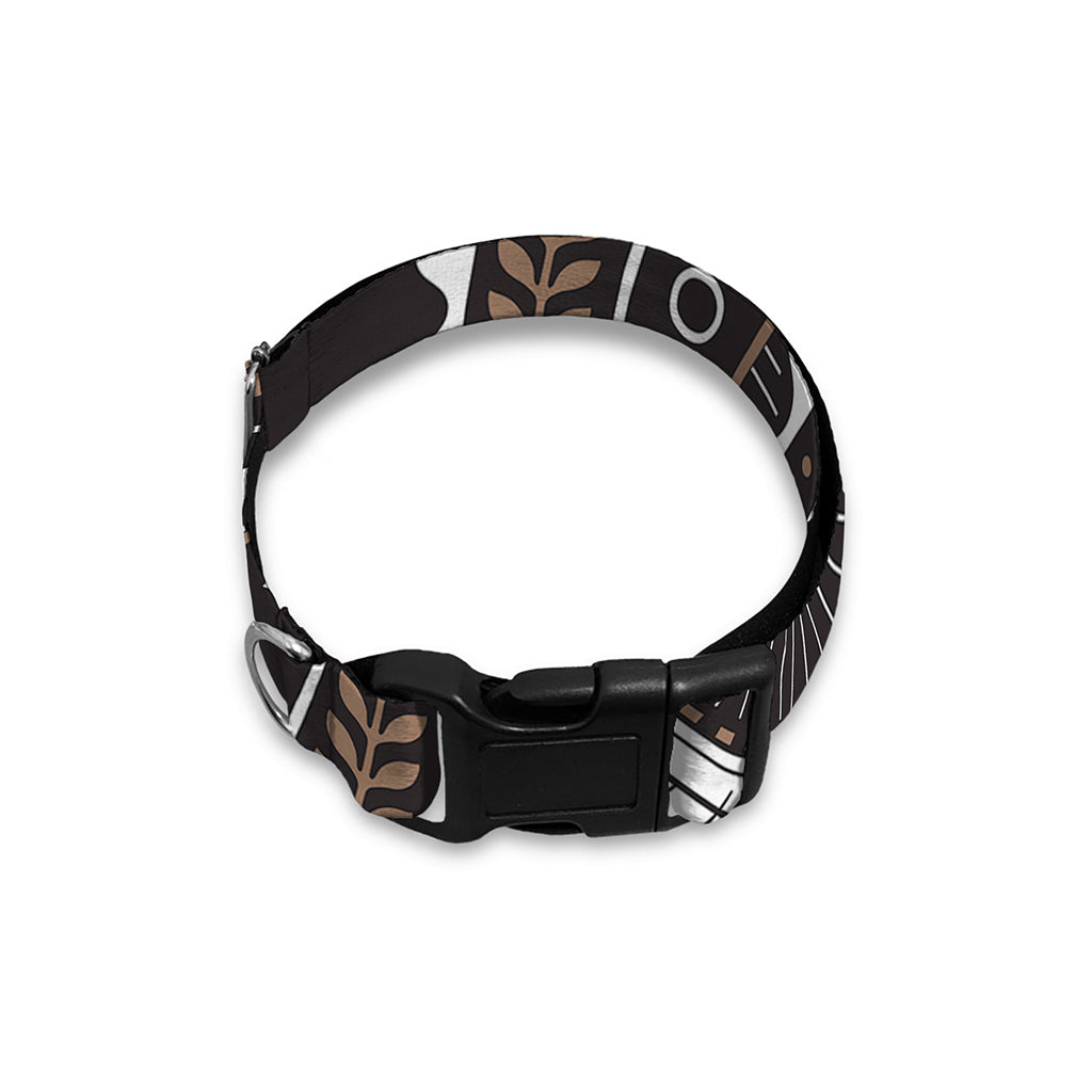All Seeing Eye Symbol Print Dog Collar