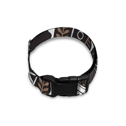 All Seeing Eye Symbol Print Dog Collar