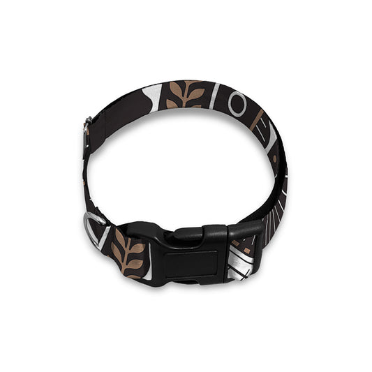 All Seeing Eye Symbol Print Dog Collar