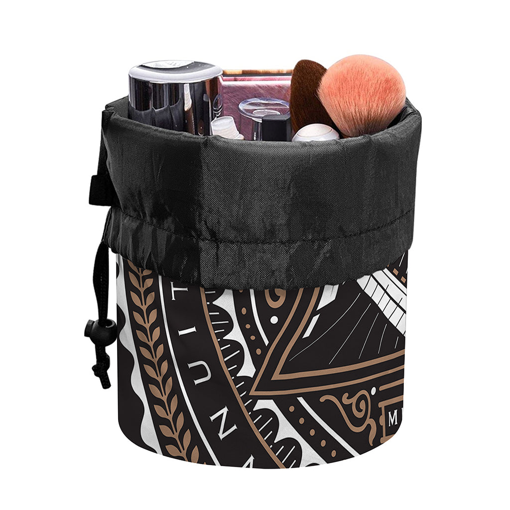 All Seeing Eye Symbol Print Drawstring Makeup Bag