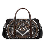 All Seeing Eye Symbol Print Duffle Bag