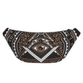 All Seeing Eye Symbol Print Fanny Pack