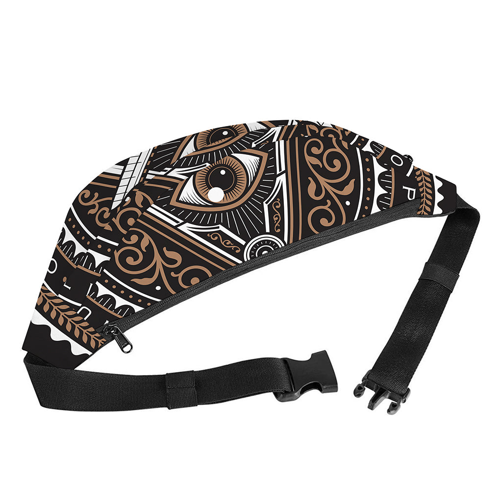 All Seeing Eye Symbol Print Fanny Pack