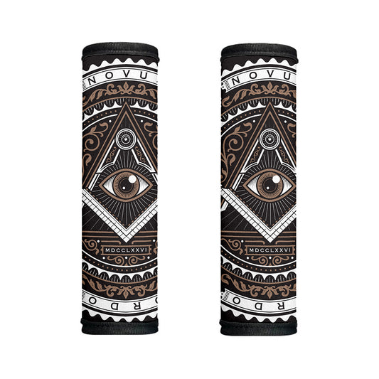 All Seeing Eye Symbol Print Handle Covers
