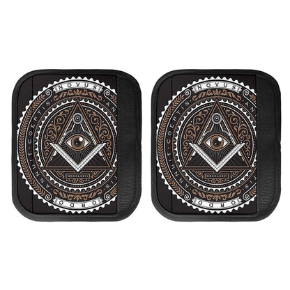 All Seeing Eye Symbol Print Handle Covers