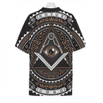 All Seeing Eye Symbol Print Hawaiian Shirt