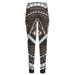 All Seeing Eye Symbol Print High-Waisted Pocket Leggings