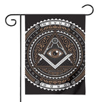 All Seeing Eye Symbol Print House Flag