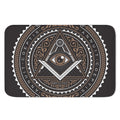 All Seeing Eye Symbol Print Indoor Door Mat