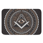 All Seeing Eye Symbol Print Indoor Door Mat