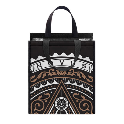 All Seeing Eye Symbol Print Insulated Lunch Tote