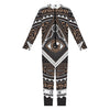 All Seeing Eye Symbol Print Jumpsuit