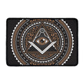 All Seeing Eye Symbol Print Kitchen Mat
