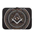 All Seeing Eye Symbol Print Laptop Sleeve