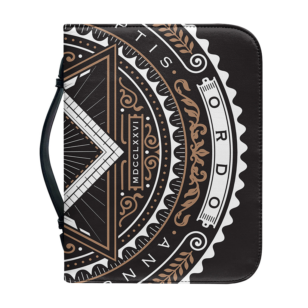 All Seeing Eye Symbol Print Leather Bible Cover