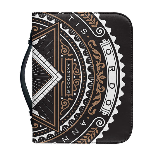 All Seeing Eye Symbol Print Leather Bible Cover