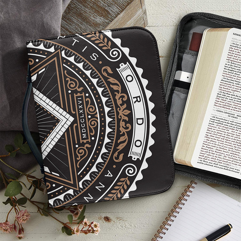 All Seeing Eye Symbol Print Leather Bible Cover