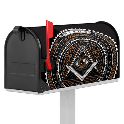 All Seeing Eye Symbol Print Mailbox Cover