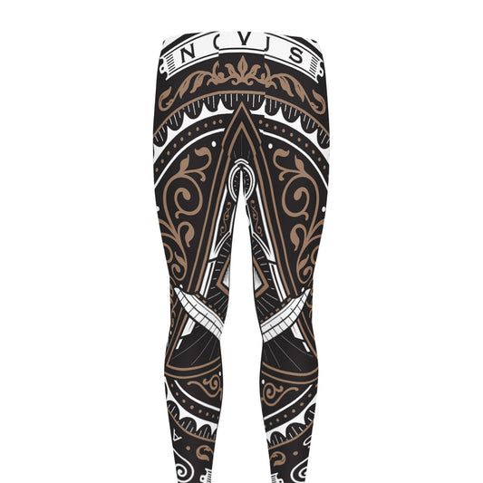 All Seeing Eye Symbol Print Men's leggings