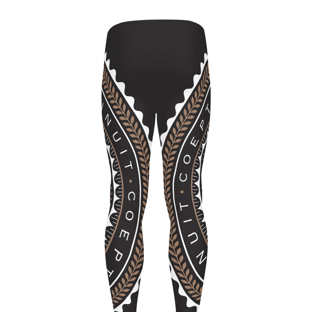 All Seeing Eye Symbol Print Men's leggings