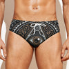 All Seeing Eye Symbol Print Men's Swim Briefs