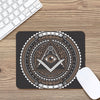 All Seeing Eye Symbol Print Mouse Pad