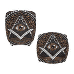 All Seeing Eye Symbol Print Office Chair Cover