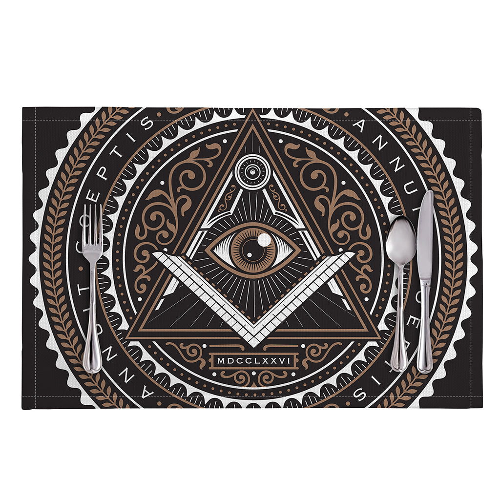 All Seeing Eye Symbol Print Placemat