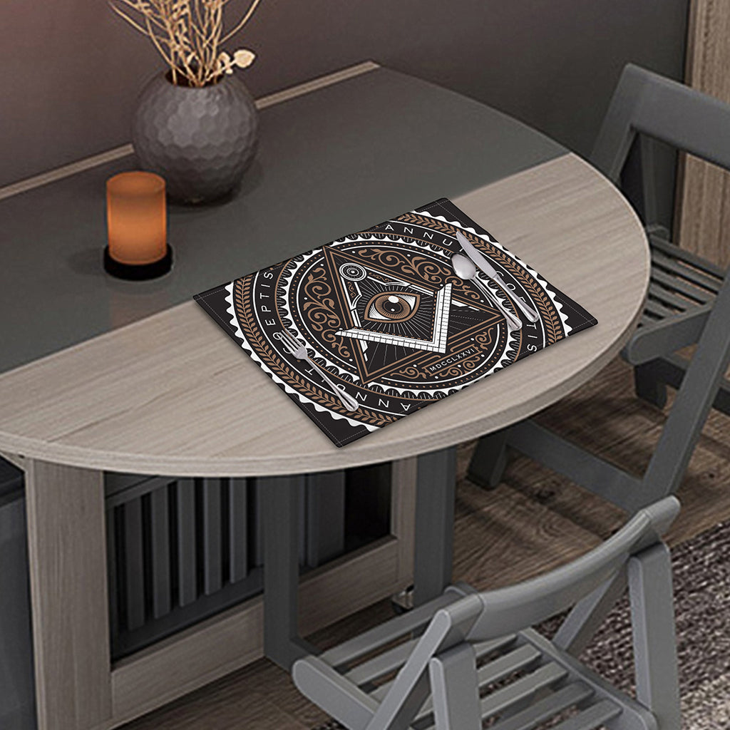 All Seeing Eye Symbol Print Placemat