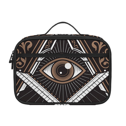 All Seeing Eye Symbol Print Portable Lunch Bag