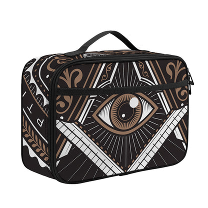 All Seeing Eye Symbol Print Portable Lunch Bag
