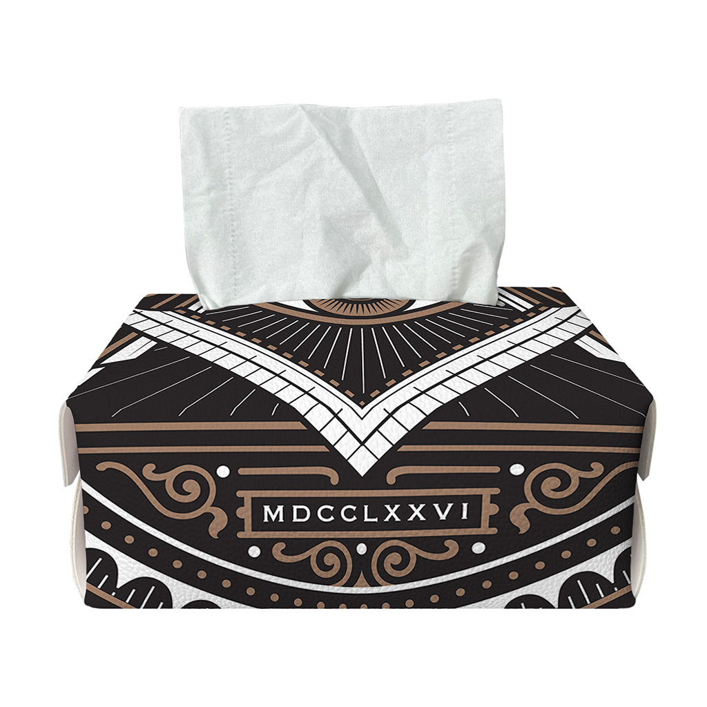 All Seeing Eye Symbol Print Rectangle Tissue Box Cover