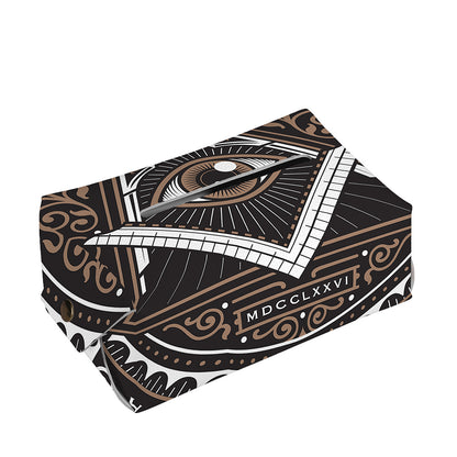 All Seeing Eye Symbol Print Rectangle Tissue Box Cover