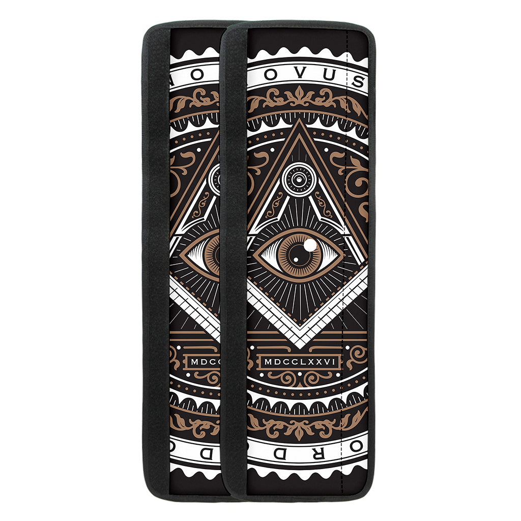 All Seeing Eye Symbol Print Refrigerator Handle Covers