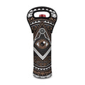 All Seeing Eye Symbol Print Single Neoprene Wine Tote